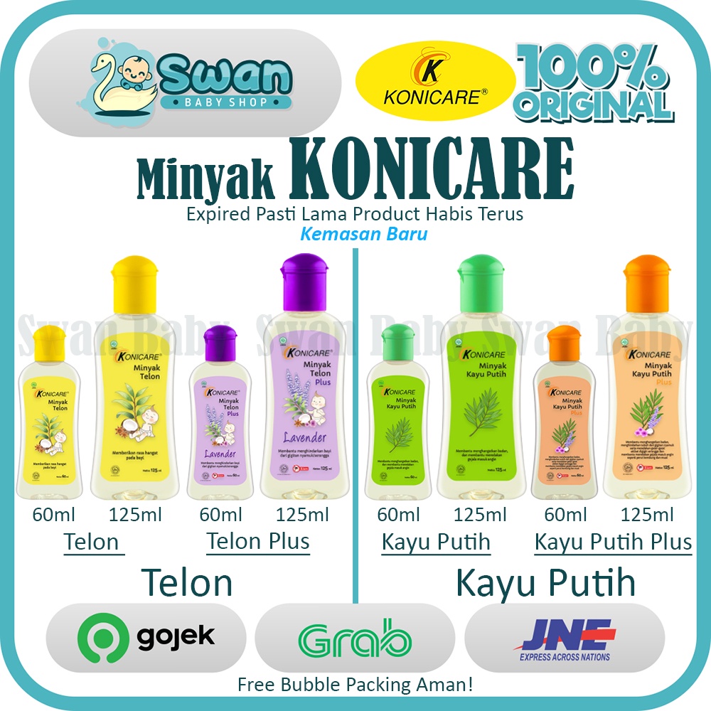 Konicare Telon / Minyak Kayu Putih / Minyak Telon Konicare