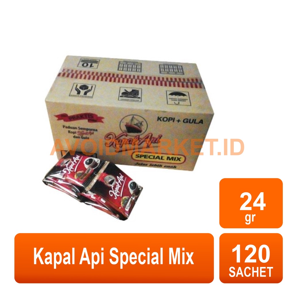 

Kapal Api Special Mix 24 gr x 120 Sachet (1 Dus)