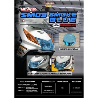 Jual Sapporo Ultimate Sm Smoke Blue Biru Transparan Sapporo Spray Shopee Indonesia