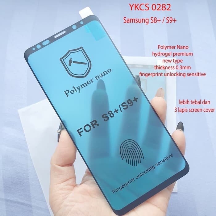 TEMPERED GLASS POLYMER NANO FULL LEM FOR S8.S8+.S9.S9+.S10.NOTE 8.9.10.HUAWEI MATE 20 PRO.P30 PRO