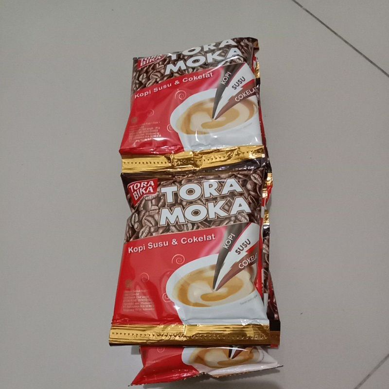 

Tora moka kopi susu dan coklat 1 renceng isi 10