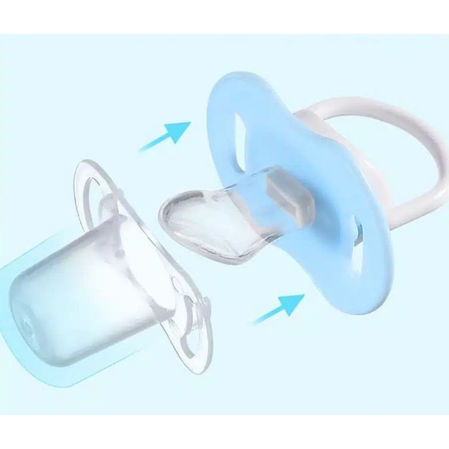 Empeng dot bayi murah baby nipple biasa Empeng Dot Bayi silicon Dot Bayi datar Kompeng Bayi Food Grade Soother Baby Pacifier
