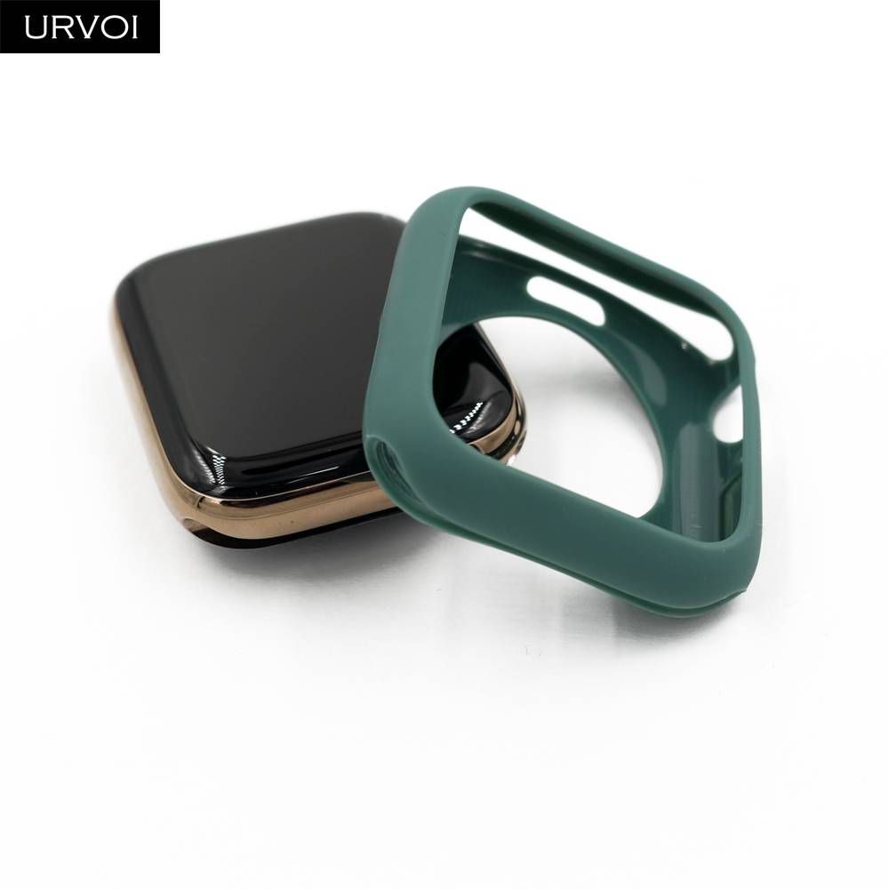 Bumper Case Tpu Slim Fit Ultra Tipis 40mm 44mm Warna Permen Cover Apple Watch Seri 5 4 3 2