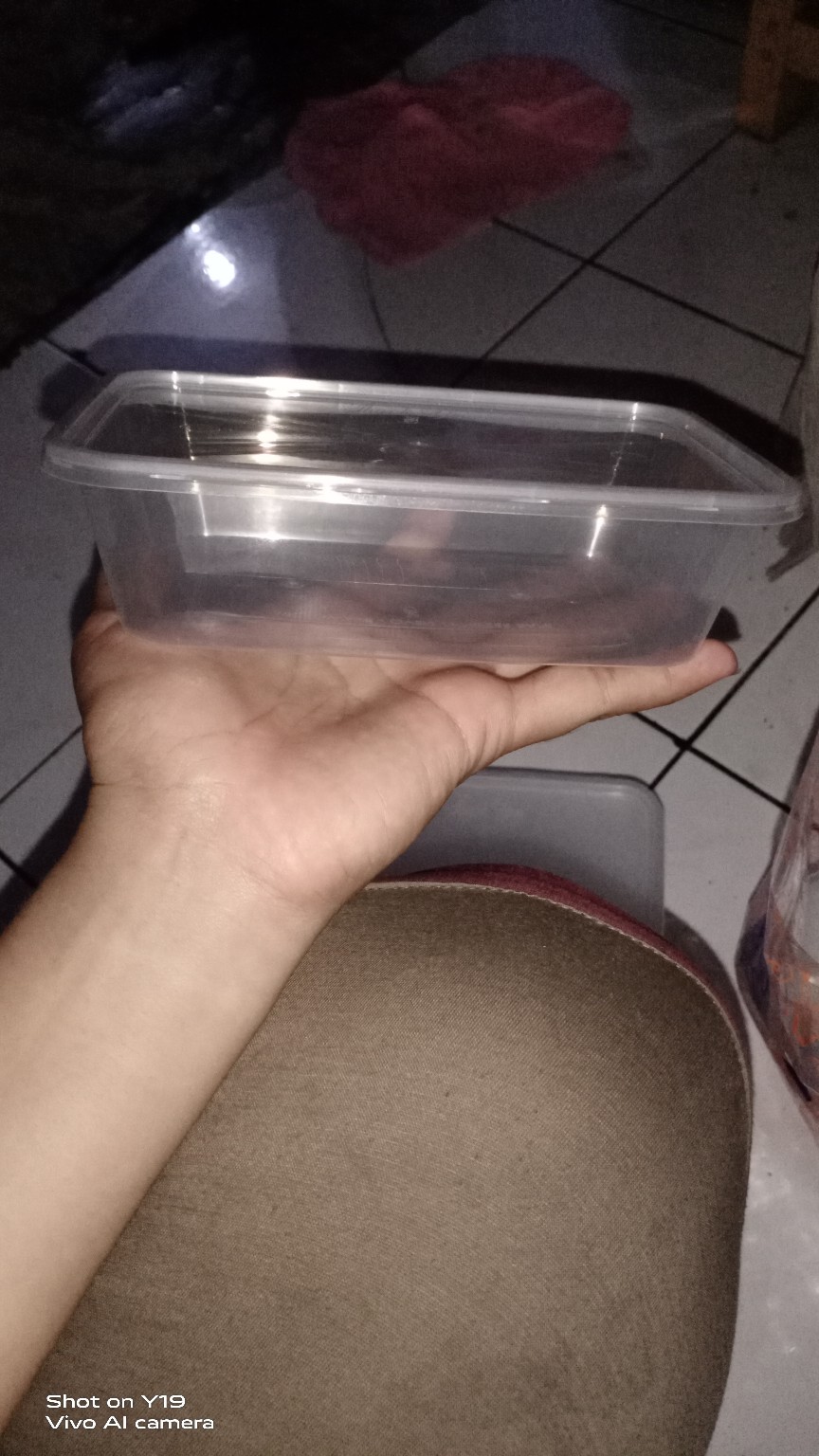 Kotak Makan Tahan Microwave | Thinwall 650ml Food Container | Tempat Kotak Makanan Plastik