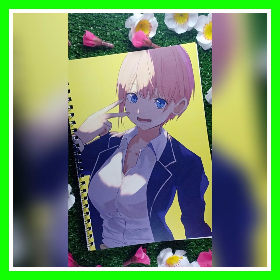 

Sketsh Book Anime Custom Nakano Ichika Go Toubun No Hayanome
