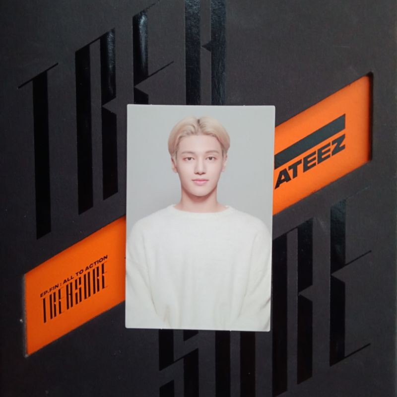 photocard ATEEZ 1st Anniversary, adult: WOOYOUNG