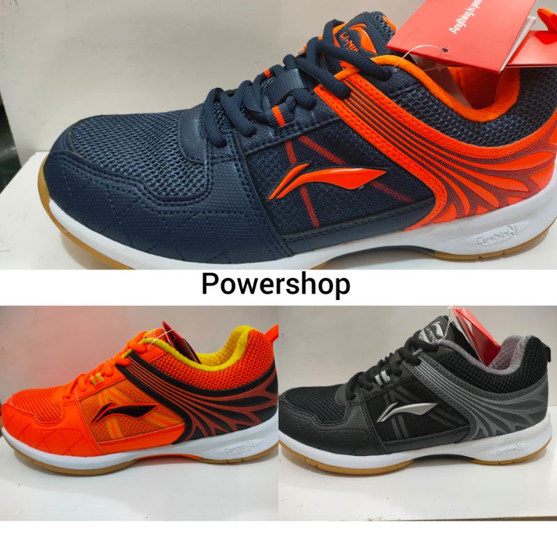 sepatu badminton lining attack g6 / sepatu bulutangkis