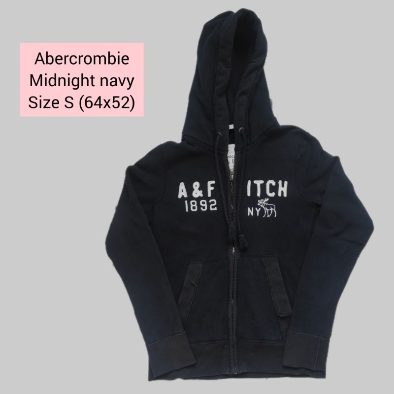 zip hoodie abercrombie second