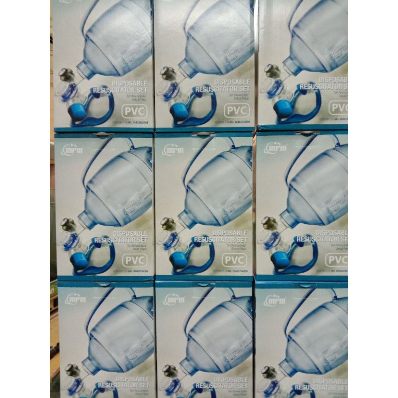 DISPOSABLE RESUSCITOR SET - Ambu Bag  Dewasa