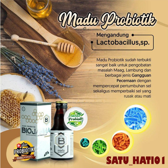 Biojanna Madu Probiotik - Plus Probiotik 165 Ml