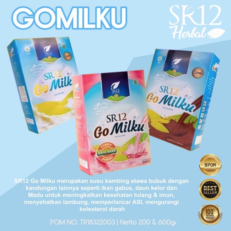 

Gomilku susu kambing etawa gomilku sr12