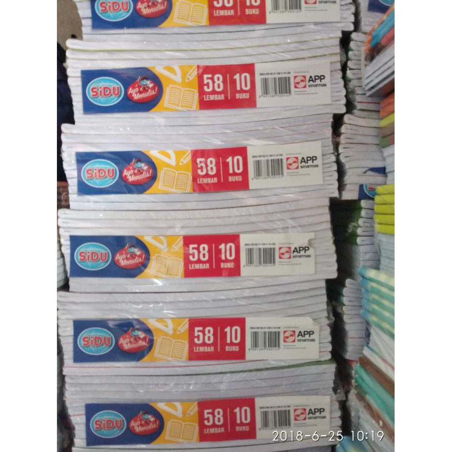 

ILARISl TERMURAH Buku tulis Sinar Dunia 58 / Buku tulis SIDU 58 lembar ICQl