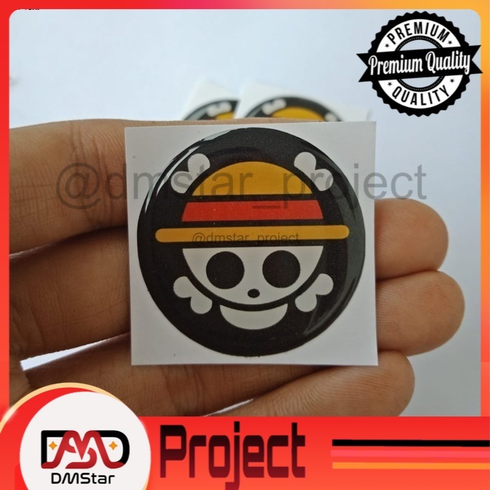 

[DMSTAR] STIKER TIMBUL RESIN LENTUR ONE PIECE Murah READY STOCK