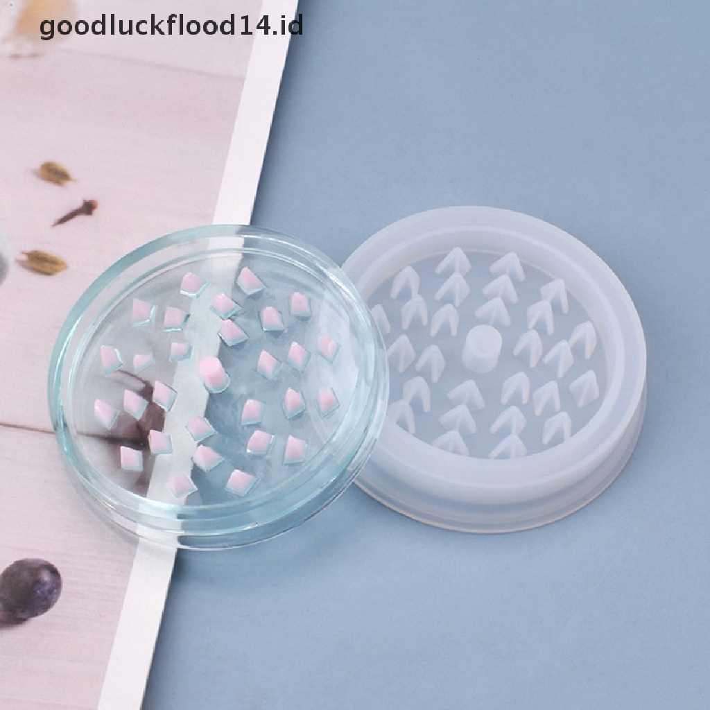 [OOID] Epoxy Resin Mold DIY Leaf Herbal Herb Grinder Spice Crusher Silicone Mould ID