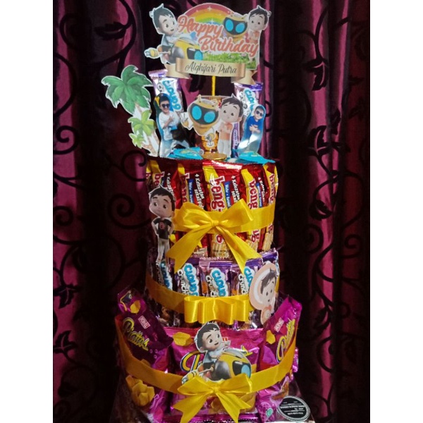 

SNACK TOWER ULANG TAHUN/ KUE ULANG TAHUN SNACK / HADIAH / MURAH