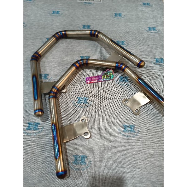 Behel Belakang Titanium Burn Scoopy FI Original Thailand