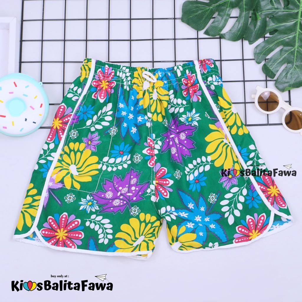 Summer Pants uk Anak Tanggung / Celana Pendek Remaja Cewek Boxer Anak Perempuan Harian Bahan Adem