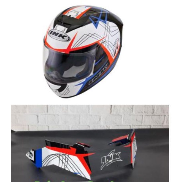 spoiler helm ink cl max seri 3 whait black