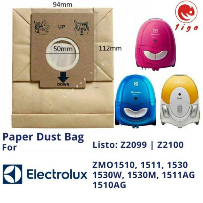 Kantong Debu Dust Bag Vacum Cleaner Electrolux