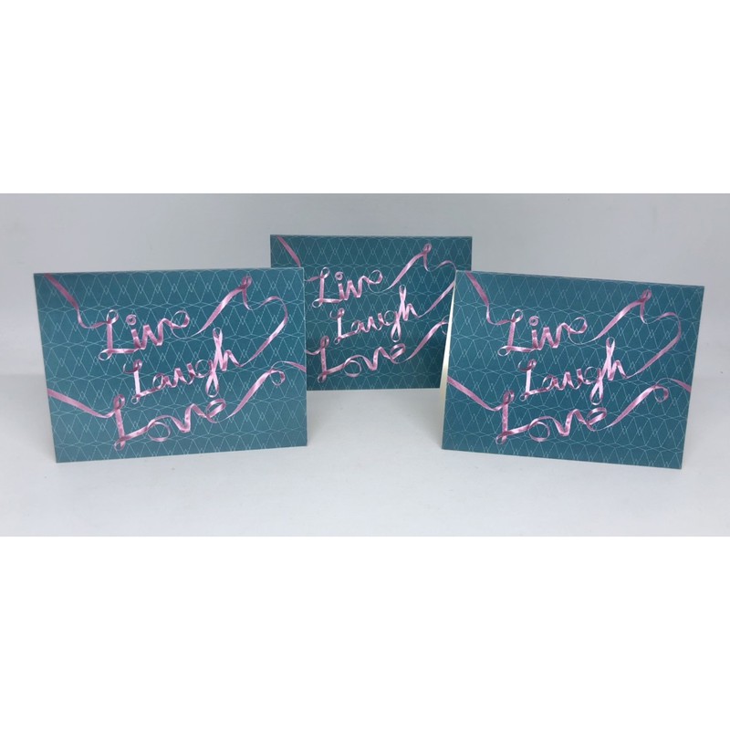 

TAKASHIMAYA Paket Wrapping Paper + Wish Card Christmas Xmas Natal Live Love Laugh