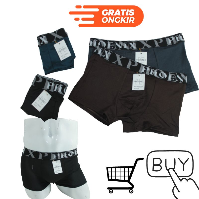 CD Boxer Brief Underware Celana Dalam Segitiga Pria Kualitas Premium