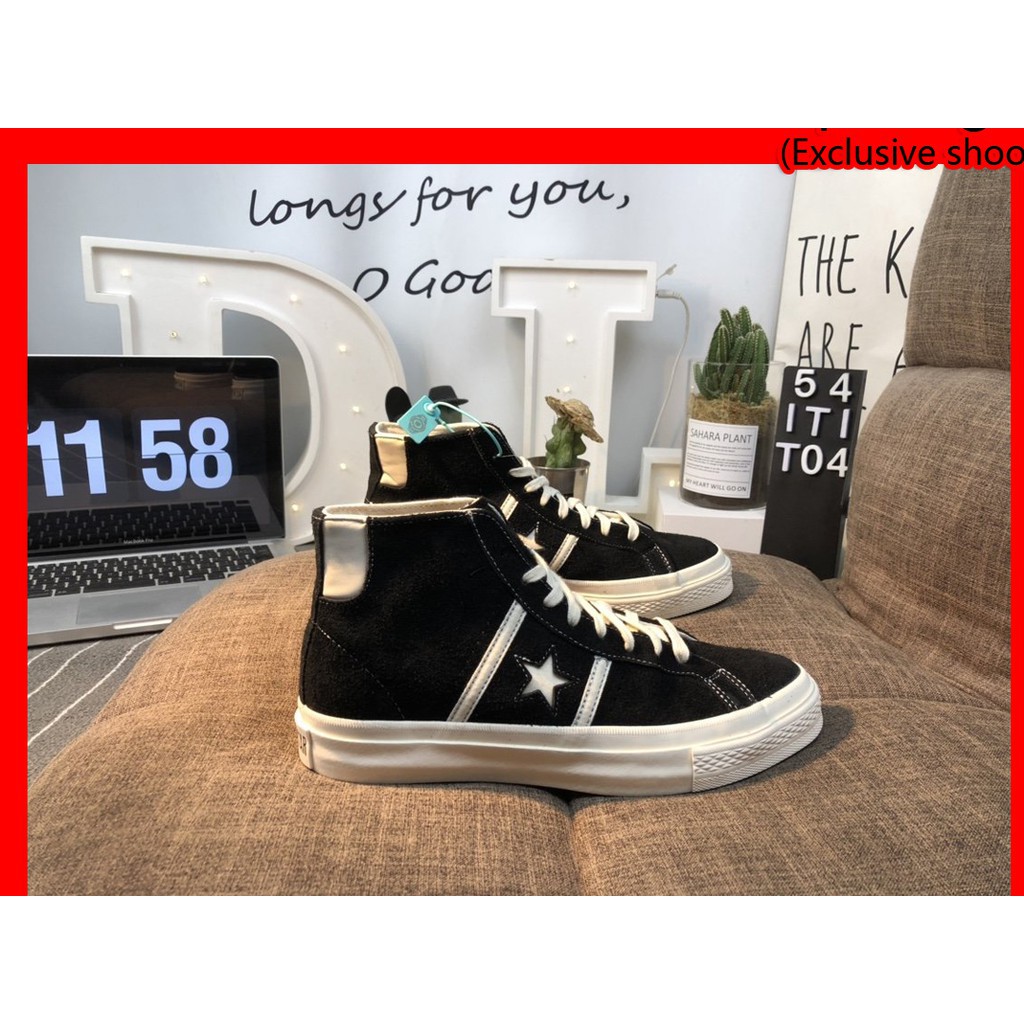 converse star&bars suede hi