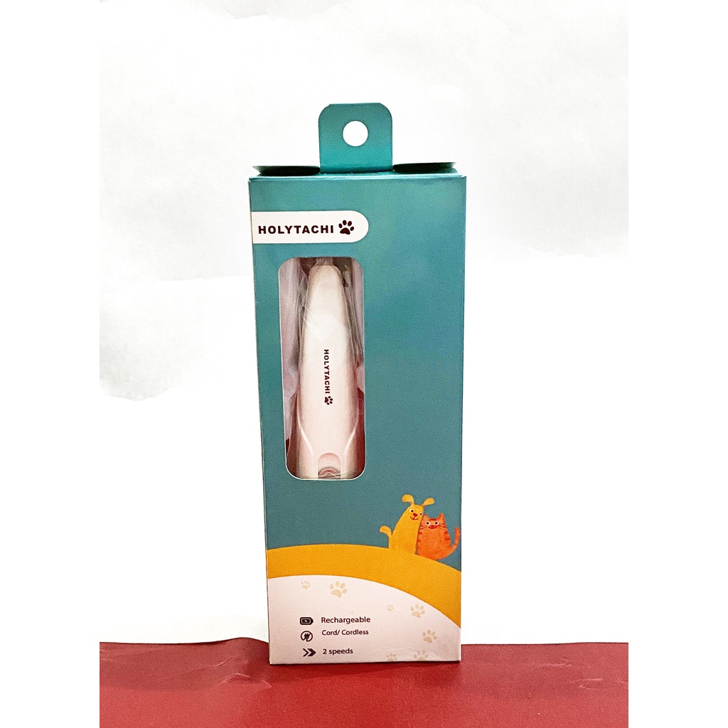 Holytachi Pet Paw Clipper Ht-1115 / Hairtrimmer Dog Cat / Mesin Cukur Kecil Untuk Bulu Wajah dan Kaki Hewan Anjing Kucing