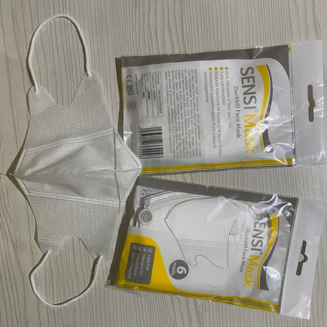 Masker Duckbill Sensi 6pcs