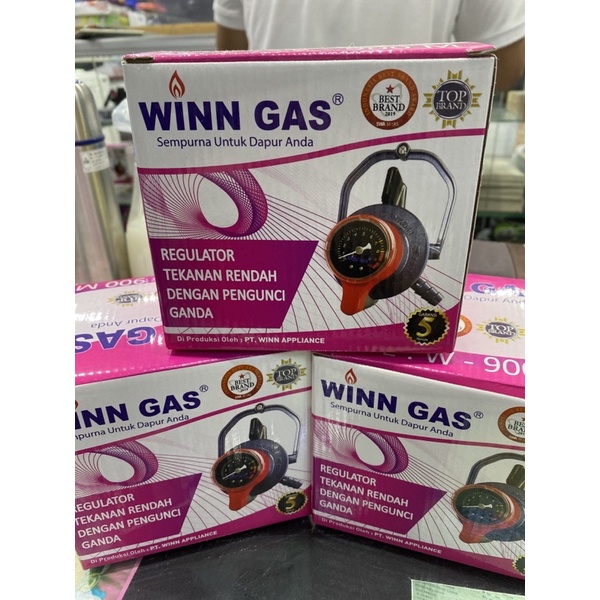 Regulator tabung gas winn gas W-900m SNI