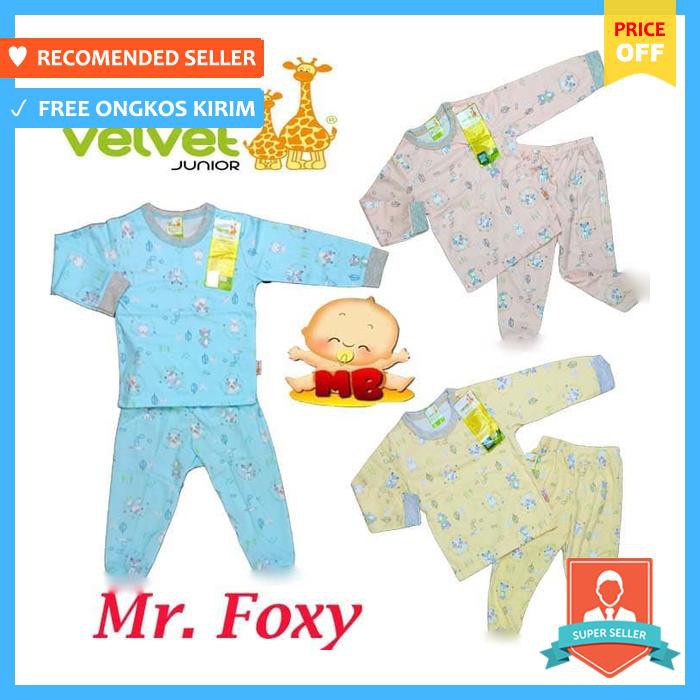 Baju & Sepatu Bayi - Velvet Junior Xl Xxl Piyama Bayi Velvet Baju Bayi Velvet Panjang