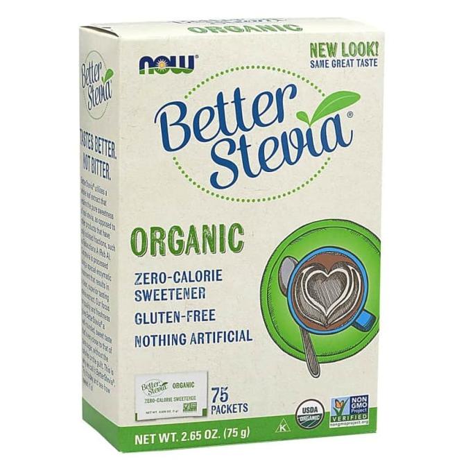 

^^^^^] Better Stevia Now Foods 75gr