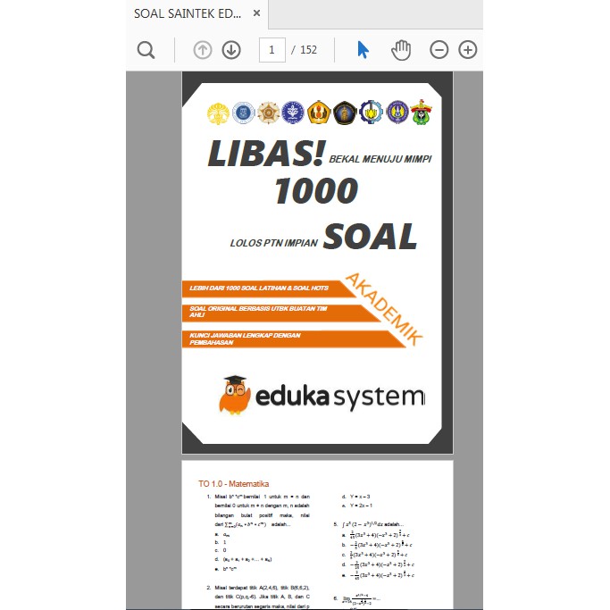 Print Buku Tps Zenius Tka Soshum Tka Saintek Simak Ui Kitab Numerik Libas Eduka Tps Ultra Shopee Indonesia