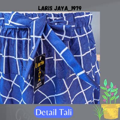 Rok Payung Kotak Lebar Panjang Jumbo Polos Motif Garis Klok Lebar