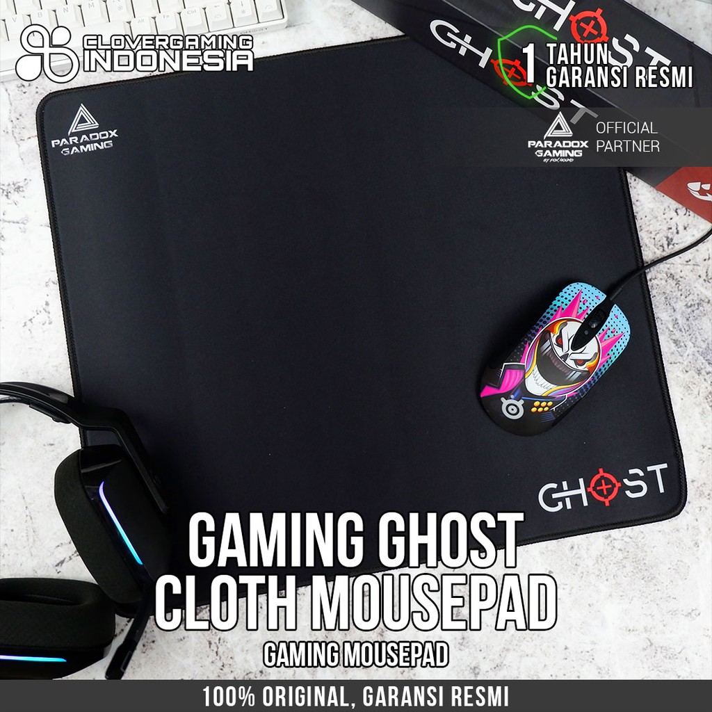 Paradox Gaming Ghost Cloth Mousepad - Gaming Mousepad