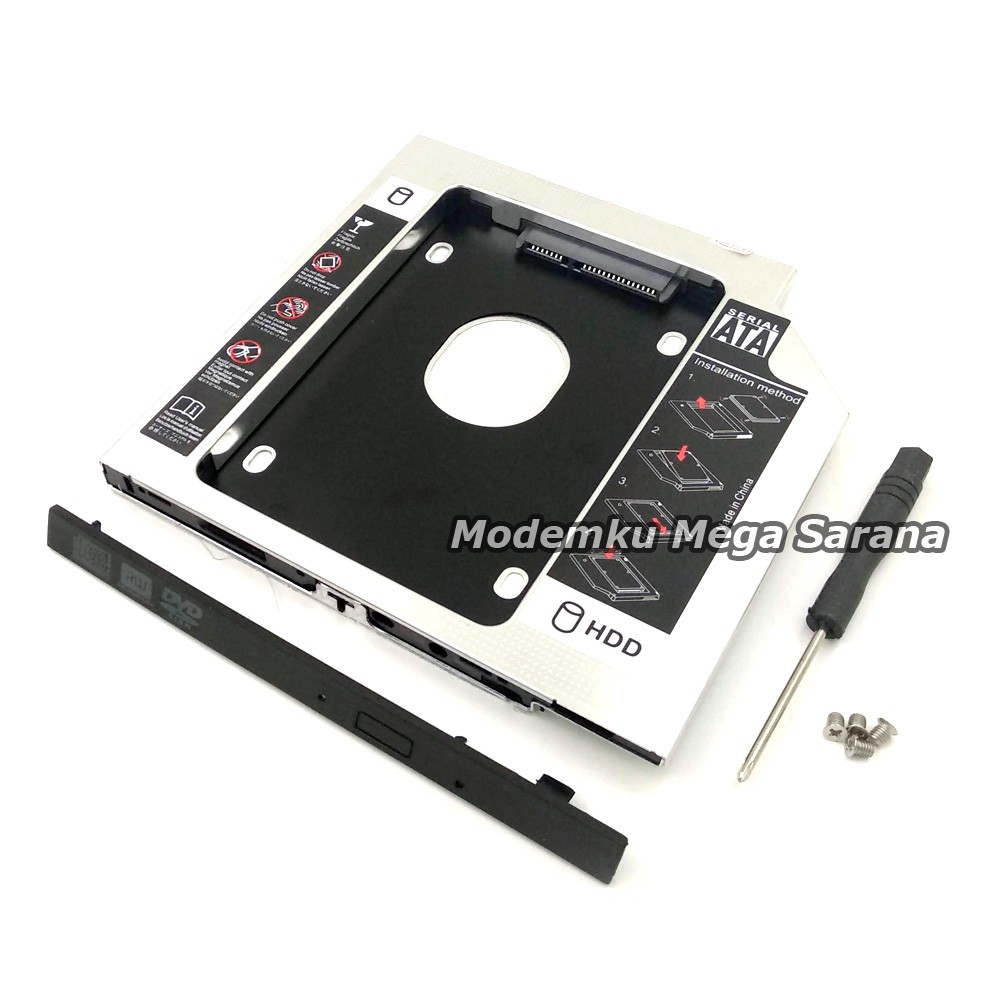 SSD HDD Caddy Slim  SATA DVD Slot Hardisk Drive