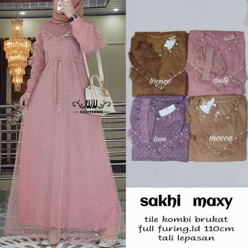 SHAKY MAXY DRESS ORIGINAL PRODUK BY W&amp;W