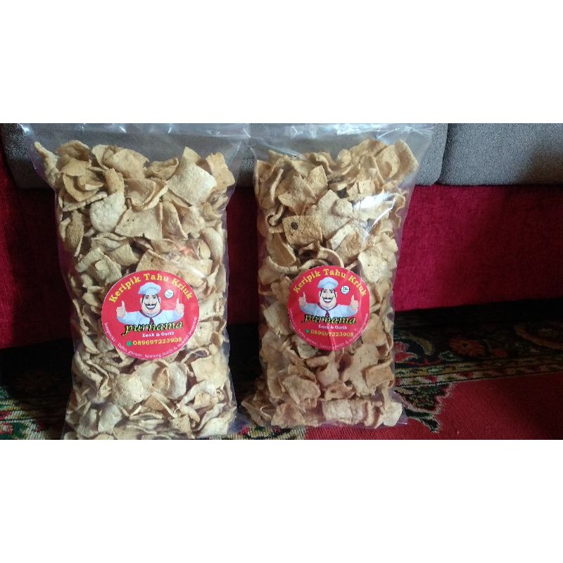 

KERIPIK TAHU KRIUK makanan sehat snack enak&gurih oleh-oleh majalengka