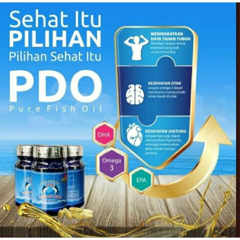 PDO kapsul Minyak ikan