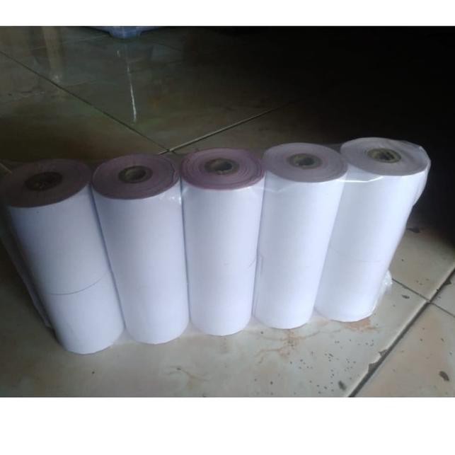

qwp-938 1 Dus isi 100 Roll Kertas Struk Kasir NCR 2 ply Grosir Murah