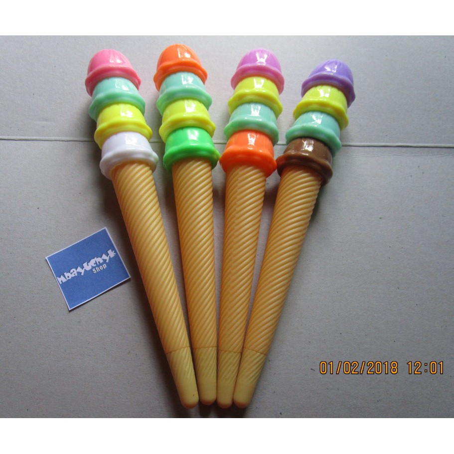 

Pulpen Ice Cream / Pen Gel es krim menarik berkualitas