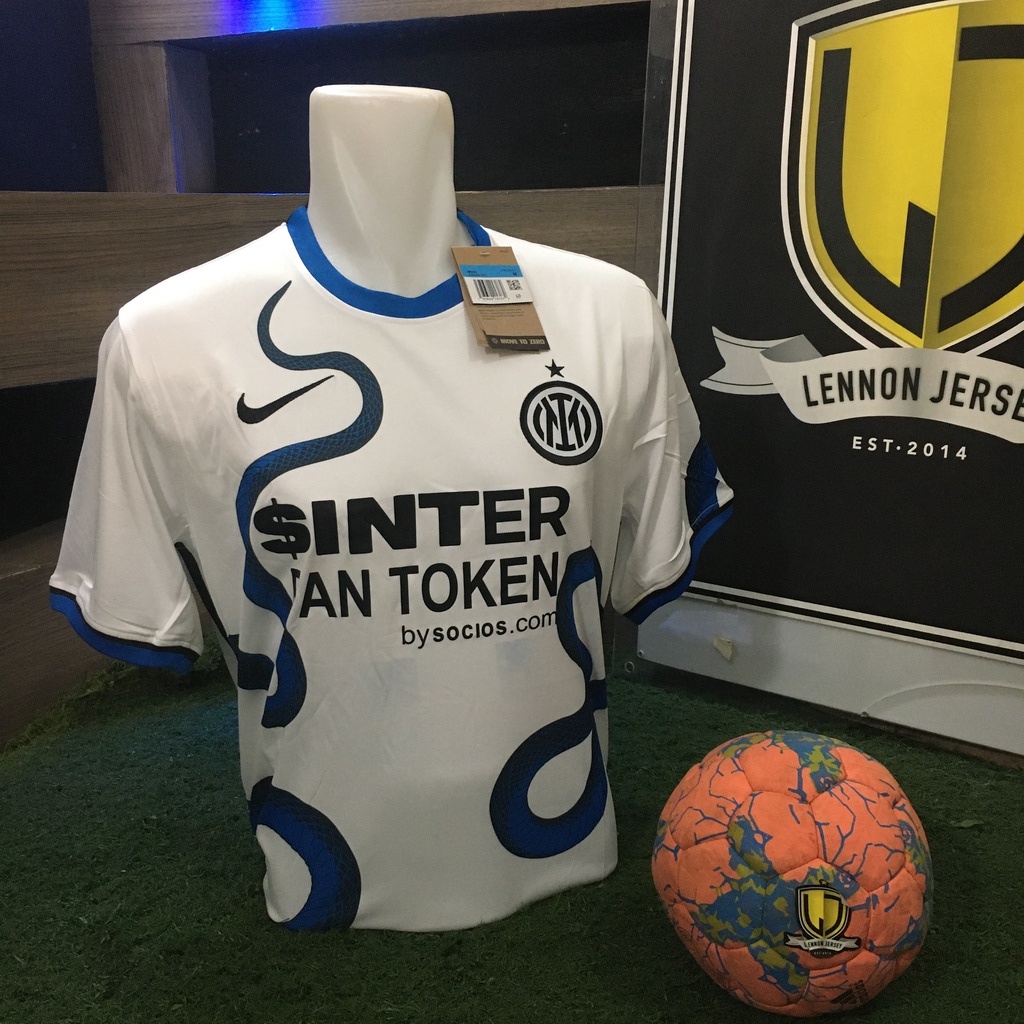 Jersey Inter Milan Away 2021 2022 Import Grade Ori Official Baju Bola Inter Premium