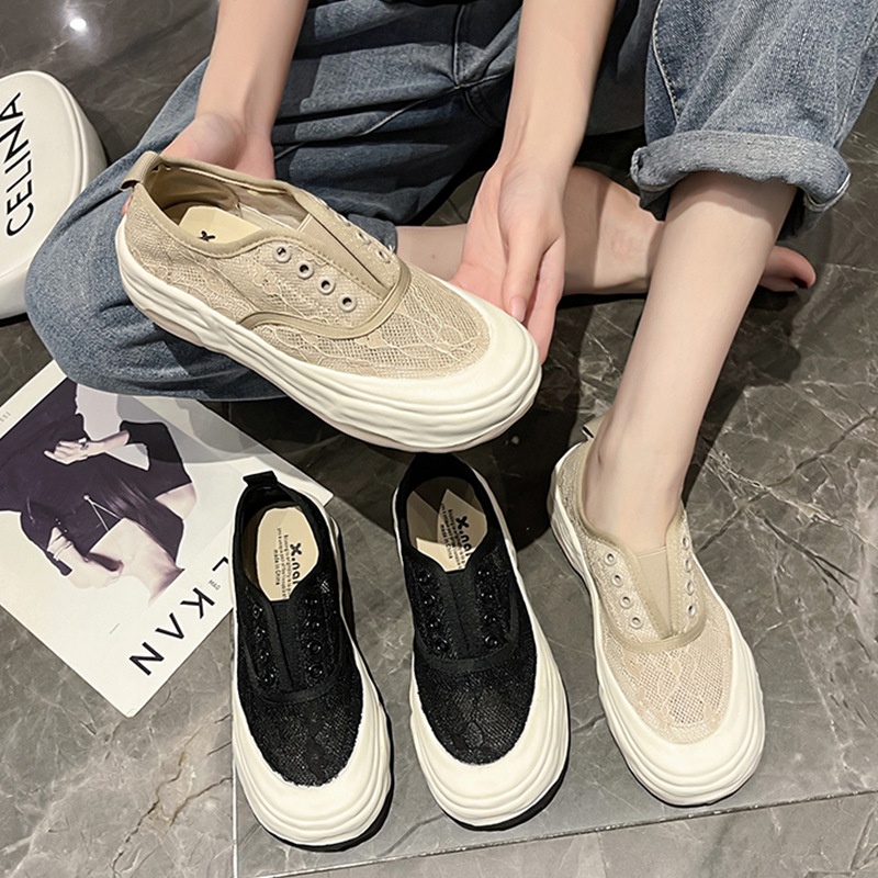 Sepatu Wanita Import 080970 Sepatu Pmmt Slip On