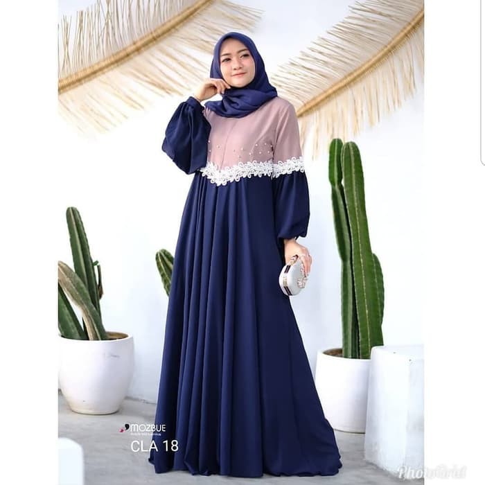 ORIGINAL NEW CLARISSA DRESS | BAJU GAMIS MUSLIM TERBERKUALITAS | GAUN ORIGINAL BERKUALITAS