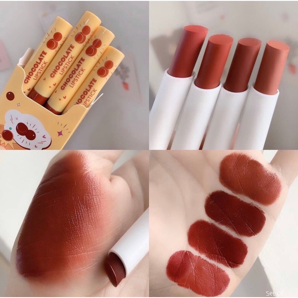 [Per Batang] Lipstick Hasaya Girl Chocolate Lipstick HH1065