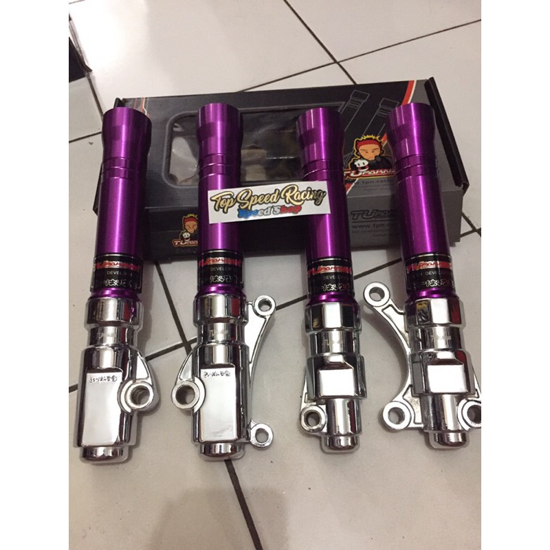 TABUNG SHOCK DEPAN TUPAKNAM BEAT SCOOPY VARIO MIO FINO SOUL KARBU UNGU