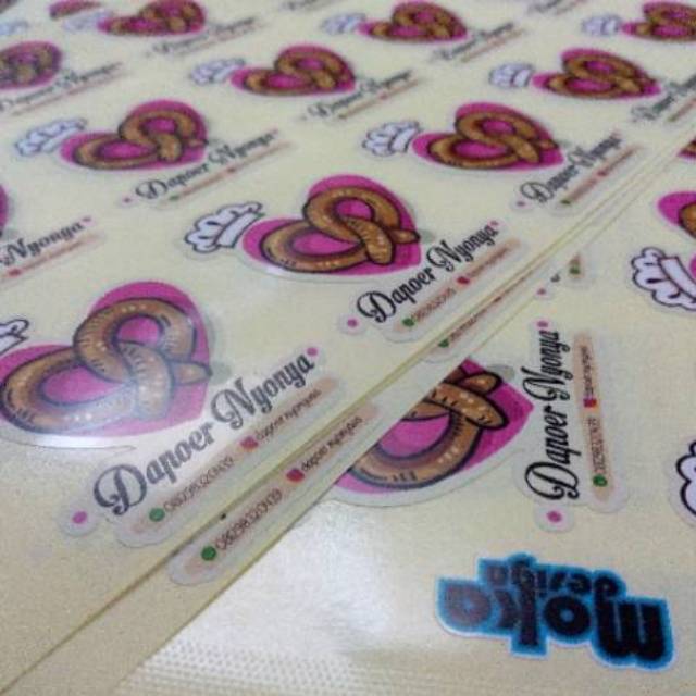 

Stiker Label Cromo A3 Plus Cutting