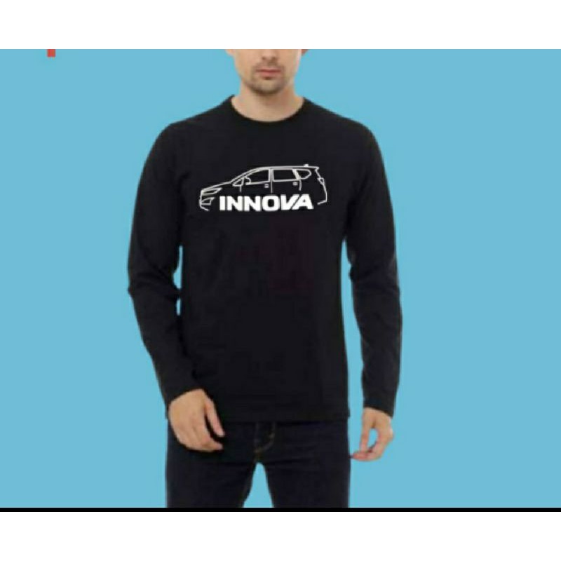 T-SHIRT LENGAN PANJANG MOBIL INNOVA // KAOS INNOVA