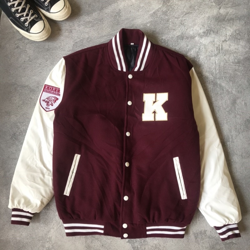 Varsity univ korea maroon