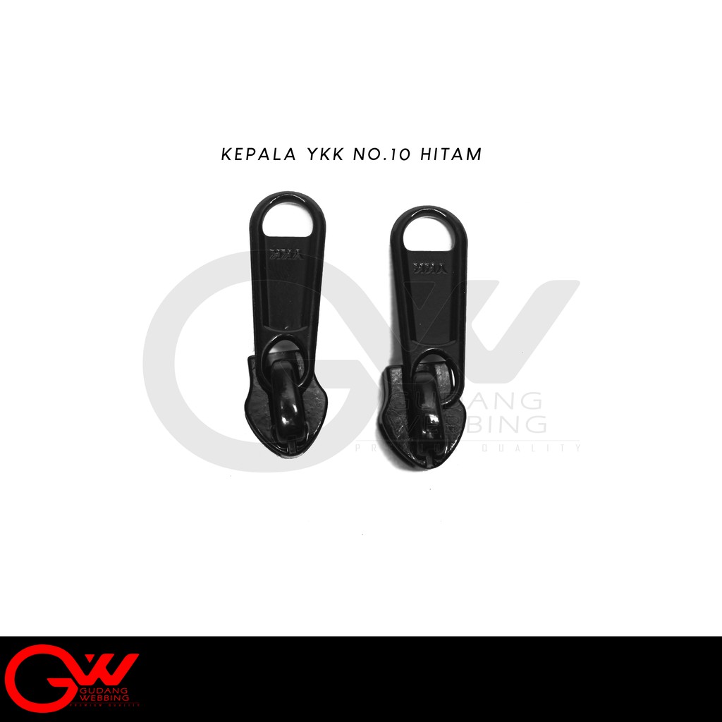 Kepala Risleting ( Head Zipper ) YKK No 10 GEMBOK atau TANDUK