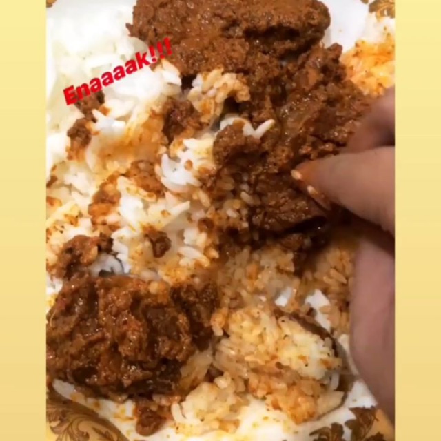 

Rendang Daging / Paru / Limpa 250gr